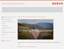 Tablet Screenshot of mikesheehanstudio.com